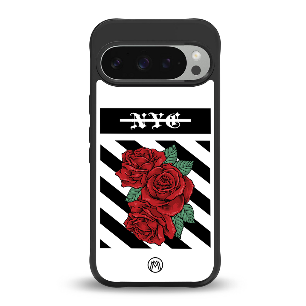 new york city back phone cover | glass case for google pixel 9 pro