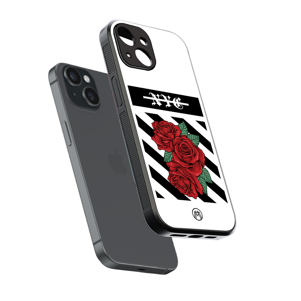 new york city back phone cover | glass case for iphone 15