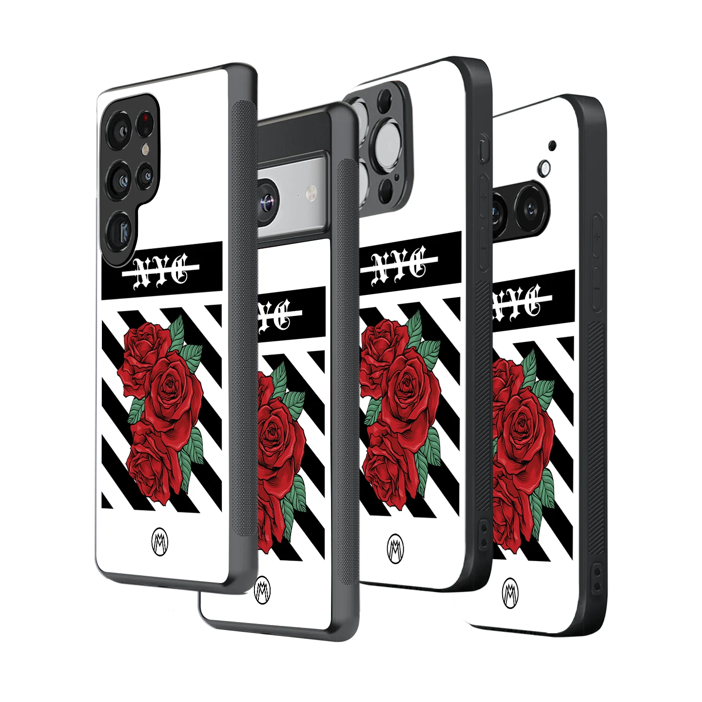 Stylish Glass Back Case for All Smartphones – iPhone, Samsung, OnePlus, Pixel, Redmi, Oppo, Vivo, Motorola