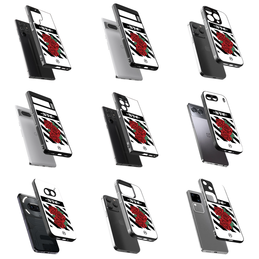 Durable Glass Back Mobile Case for iPhone, Samsung, OnePlus, Google Pixel, Redmi, Vivo, Oppo