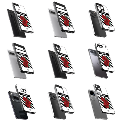 Durable Glass Back Mobile Case for iPhone, Samsung, OnePlus, Google Pixel, Redmi, Vivo, Oppo