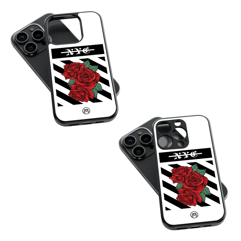 Trendy Glass Back Mobile Case for iPhone, Samsung, Redmi, OnePlus, Google Pixel, Motorola