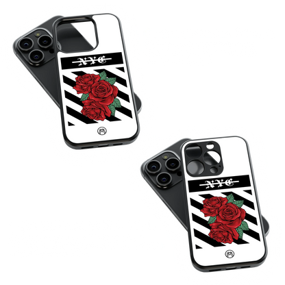 Trendy Glass Back Mobile Case for iPhone, Samsung, Redmi, OnePlus, Google Pixel, Motorola