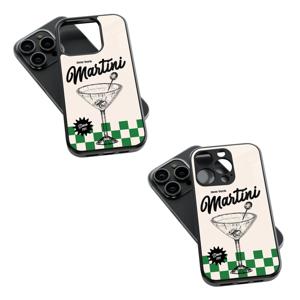 Trendy Glass Back Mobile Case for iPhone, Samsung, Redmi, OnePlus, Google Pixel, Motorola