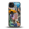 newyorker back phone cover | glass case for iphone 14