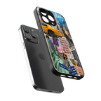 newyorker back phone cover | glass case for iphone 16 pro