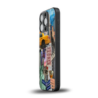 newyorker back phone cover | glass case for iphone 16 pro