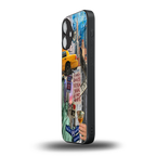 newyorker back phone cover | glass case for iphone 16