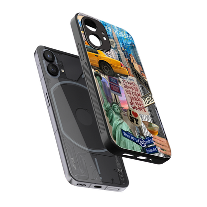 newyorker back phone cover | glass case for nothing phone 1