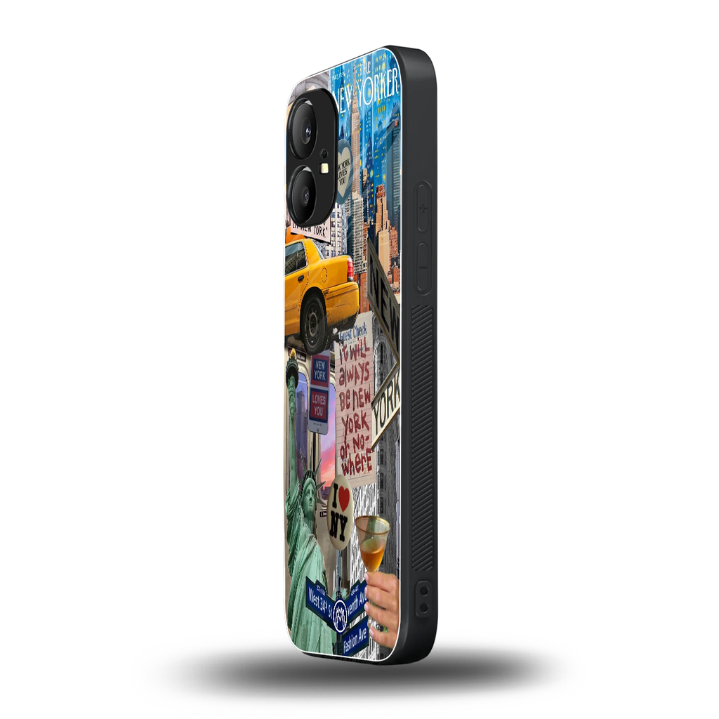 newyorker back phone cover | glass case for nothing phone 1