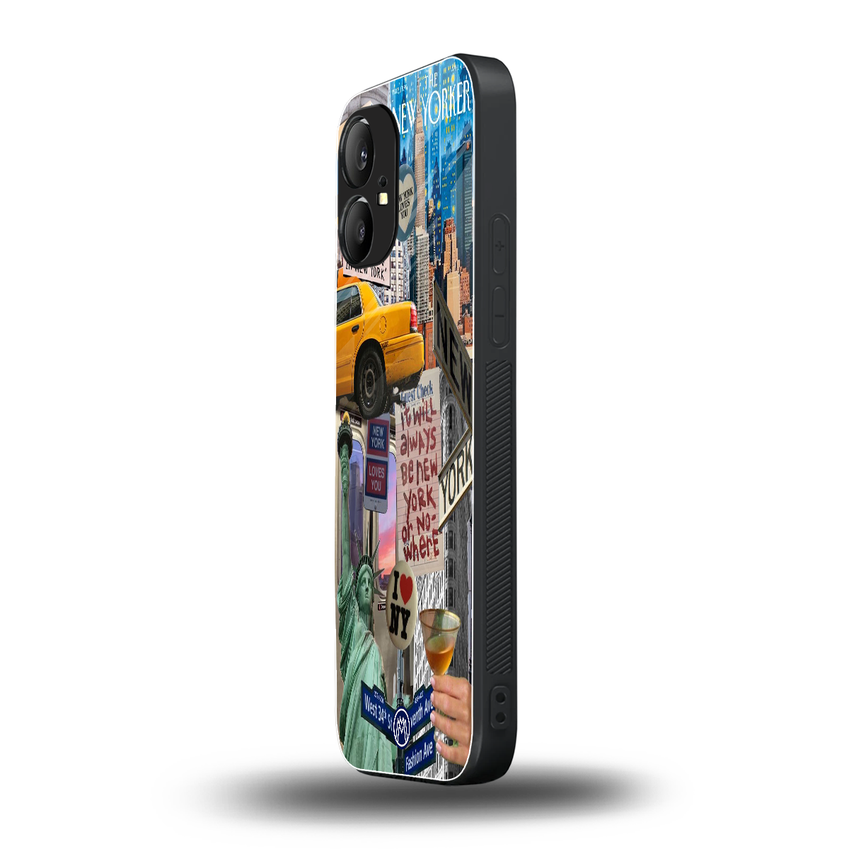 newyorker back phone cover | glass case for nothing phone 1