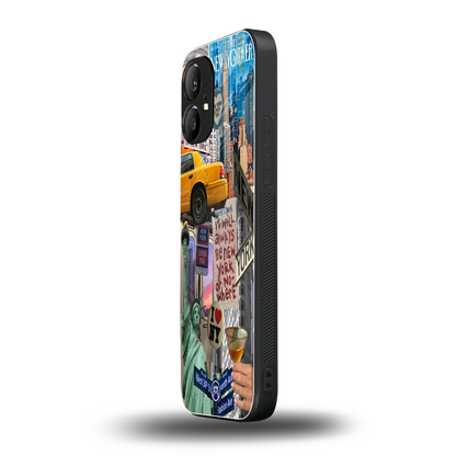 newyorker back phone cover | glass case for nothing phone 1