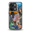 newyorker back phone cover | glass case for oneplus nord 3