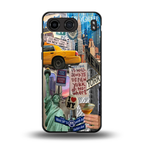 newyorker back phone cover | glass case for oneplus nord 4