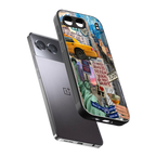 newyorker back phone cover | glass case for oneplus nord 4
