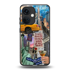 newyorker back phone cover | glass case for oneplus nord ce 3