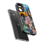newyorker back phone cover | glass case for oneplus nord ce 3