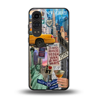newyorker back phone cover | glass case for oneplus nord ce 4 lite