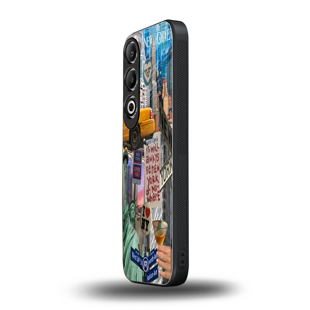 newyorker back phone cover | glass case for oneplus nord ce 4