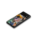 newyorker back phone cover | glass case for google pixel 6