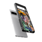newyorker back phone cover | glass case for google pixel 8 pro