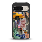 newyorker back phone cover | glass case for google pixel 9