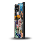 newyorker back phone cover | glass case for samsung galaxy s23 ultra