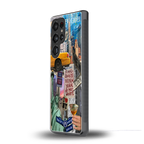 newyorker back phone cover | glass case for samsung galaxy s25 ultra