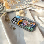 newyorker back phone cover | glass case for iphone 16 pro
