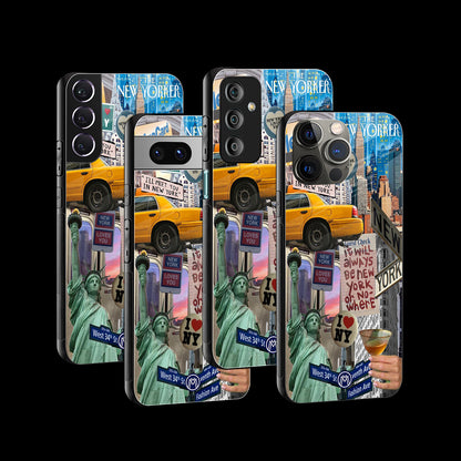 Newyorker Phone Cover | Glass Case