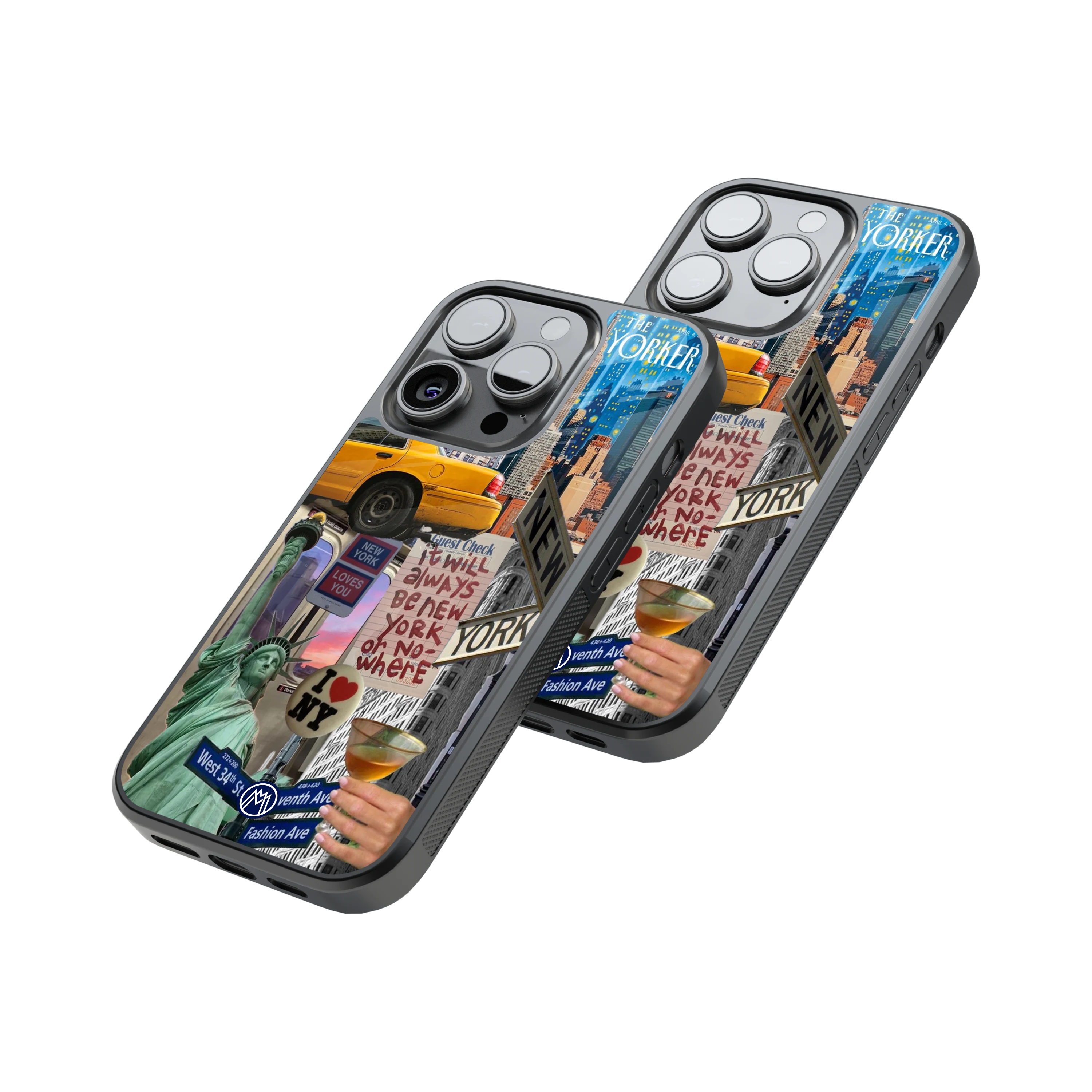 Protective Glass Back Phone Case Compatible with iPhone, Samsung, OnePlus, Pixel & More