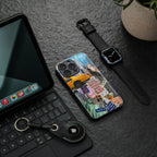 newyorker back phone cover | glass case for iphone 16 pro