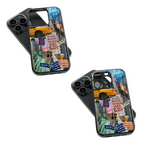 Trendy Glass Back Mobile Case for iPhone, Samsung, Redmi, OnePlus, Google Pixel, Motorola