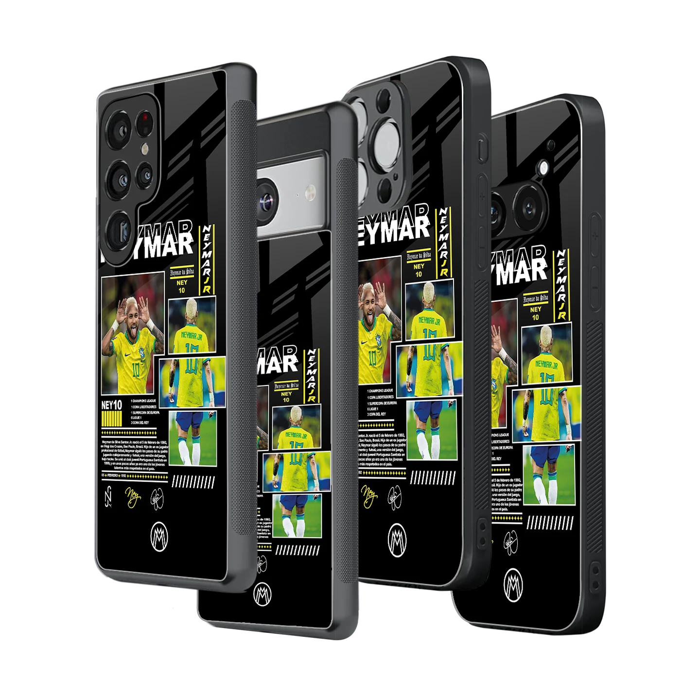 Stylish Glass Back Case for All Smartphones iPhone, Samsung, OnePlus, Pixel, Redmi, Oppo, Vivo, Motorola