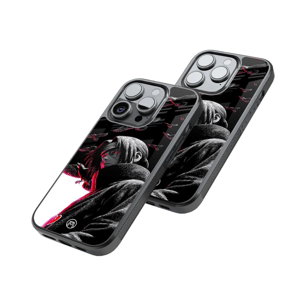 Protective Glass Back Phone Case Compatible with iPhone, Samsung, OnePlus, Pixel & More