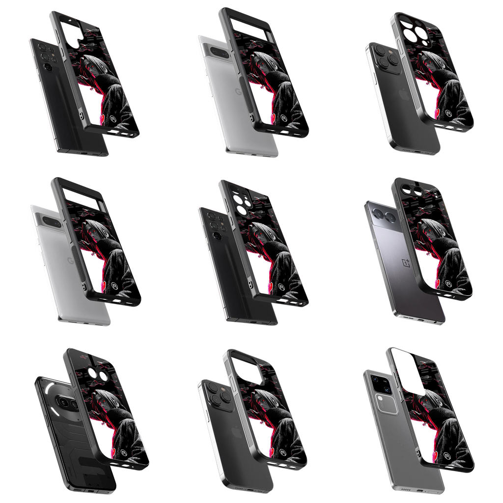Durable Glass Back Mobile Case for iPhone, Samsung, OnePlus, Google Pixel, Redmi, Vivo, Oppo