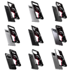 Durable Glass Back Mobile Case for iPhone, Samsung, OnePlus, Google Pixel, Redmi, Vivo, Oppo