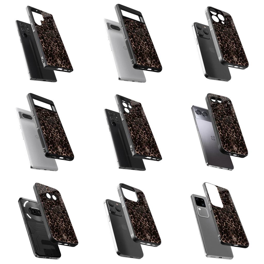 Durable Glass Back Mobile Case for iPhone, Samsung, OnePlus, Google Pixel, Redmi, Vivo, Oppo