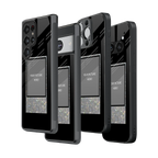 Polaroid Personalised Glass Phone Case