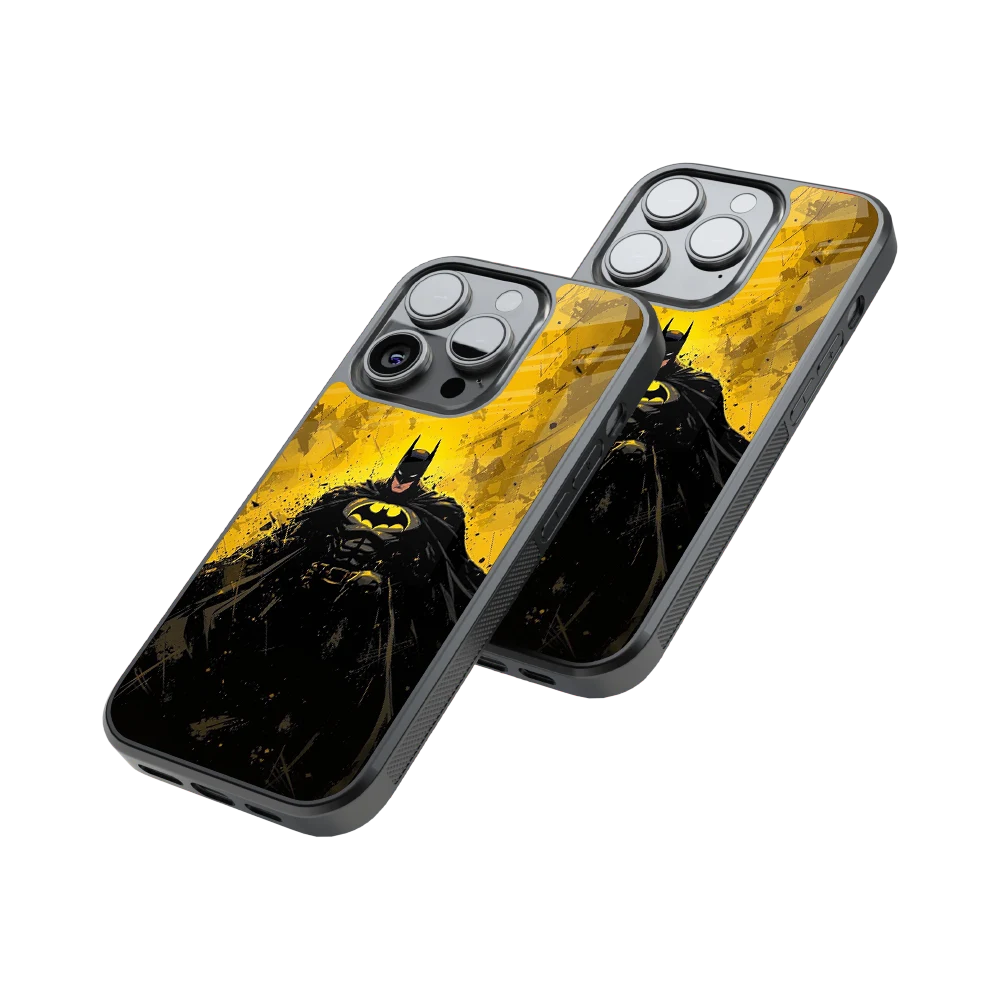 Protective Glass Back Phone Case Compatible with iPhone, Samsung, OnePlus, Pixel & More