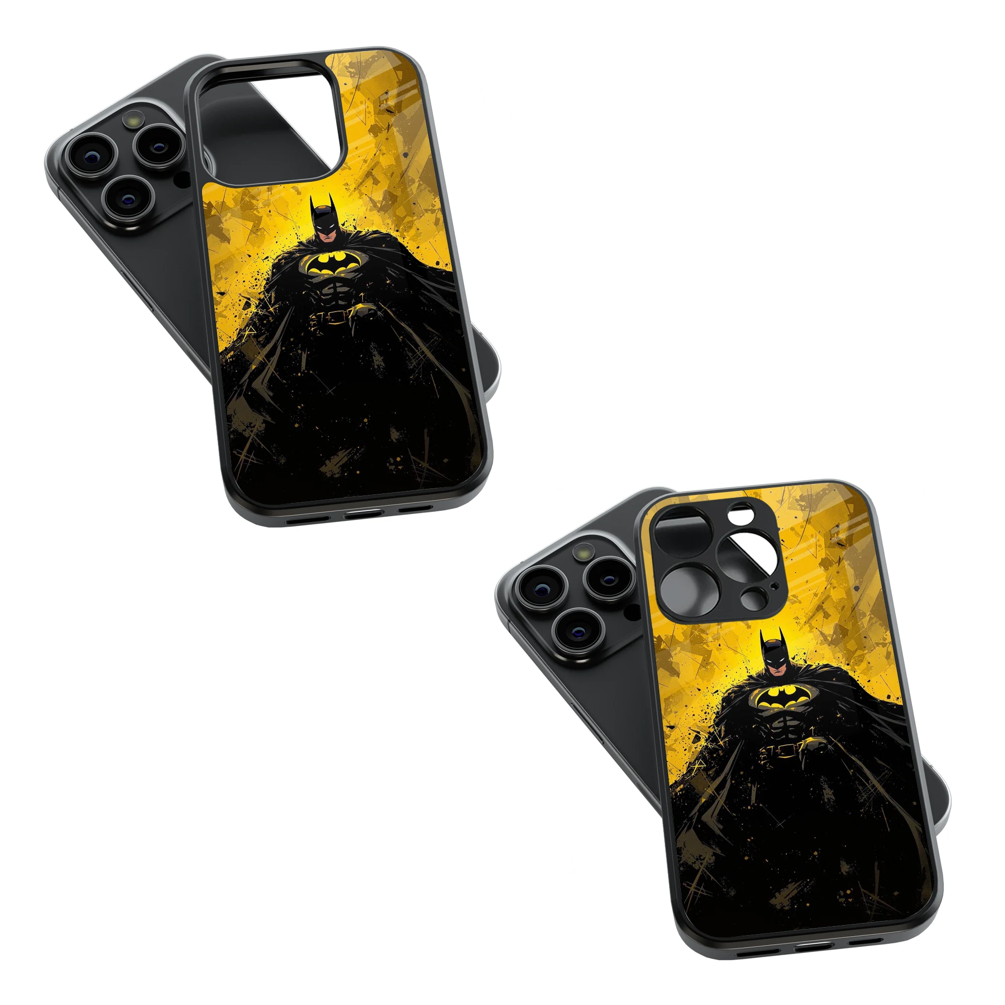 Trendy Glass Back Mobile Case for iPhone, Samsung, Redmi, OnePlus, Google Pixel, Motorola