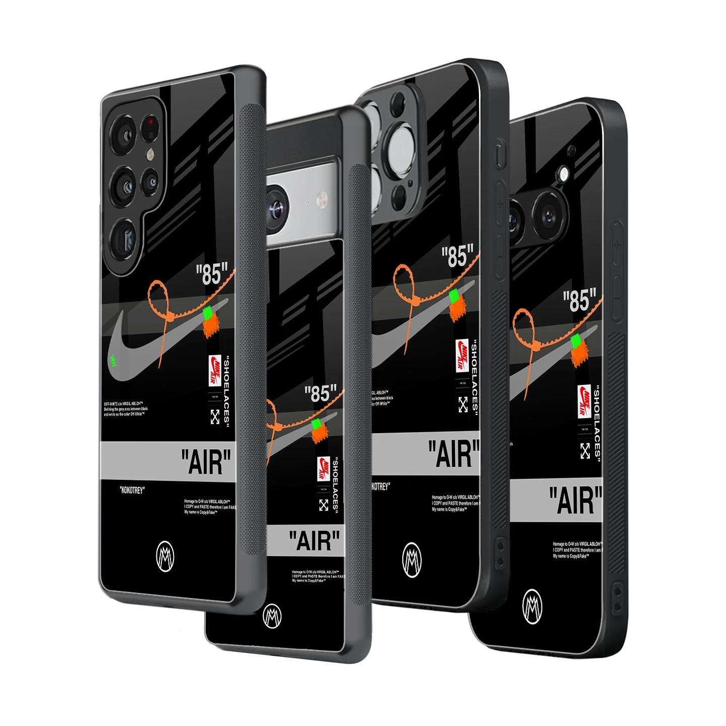 Stylish Glass Back Case for All Smartphones iPhone, Samsung, OnePlus, Pixel, Redmi, Oppo, Vivo, Motorola