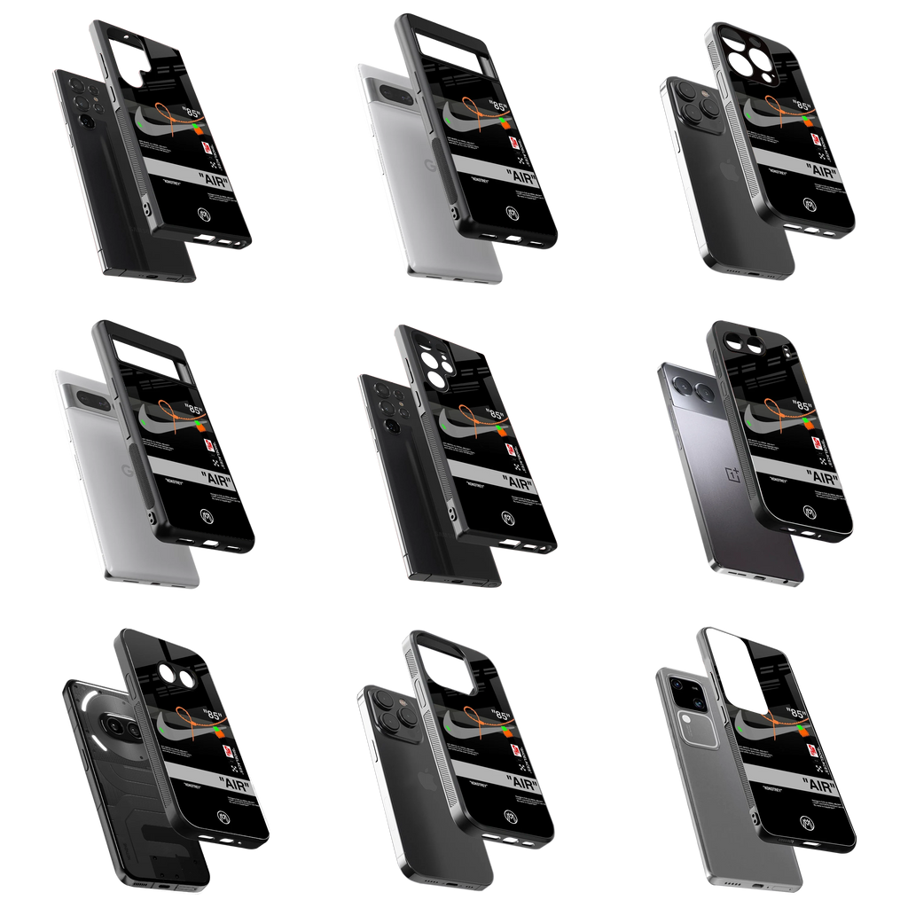 Durable Glass Back Mobile Case for iPhone, Samsung, OnePlus, Google Pixel, Redmi, Vivo, Oppo