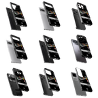 Durable Glass Back Mobile Case for iPhone, Samsung, OnePlus, Google Pixel, Redmi, Vivo, Oppo