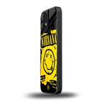 nirvana yellow back phone cover | glass case for nothing phone 2