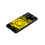 nirvana yellow back phone cover | glass case for nothing phone 2