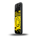 nirvana yellow back phone cover | glass case for nothing phone 2a