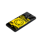 nirvana yellow back phone cover | glass case for nothing phone 2a