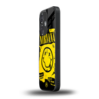 nirvana yellow back phone cover | glass case for oneplus nord ce 3