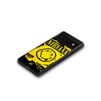 nirvana yellow back phone cover | glass case for google pixel 6